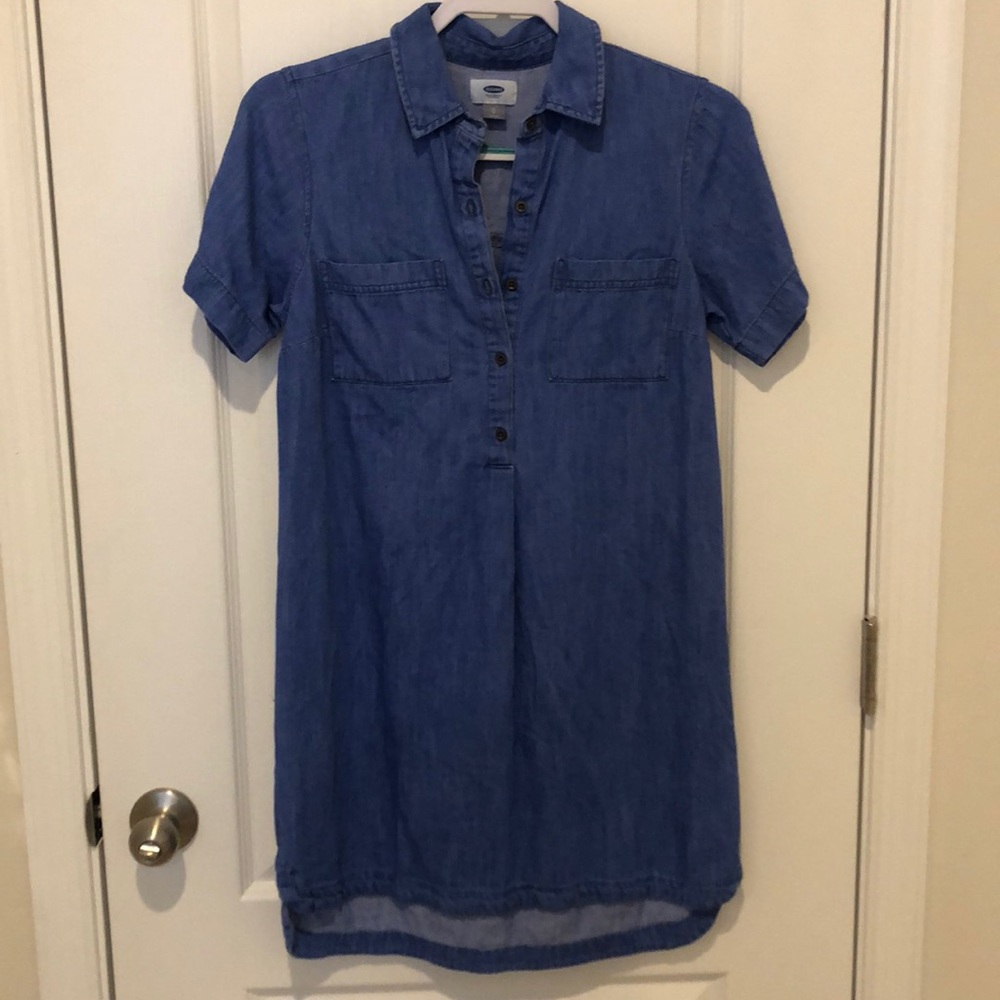 Old navy denim dress- small